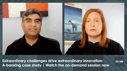 Webinar: Extraordinary Challenges Drive Extraordinary Innovation - A Banking Case Study