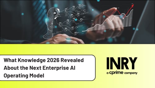 What Knowledge 2026 revealed about the next enterprise AI operating model