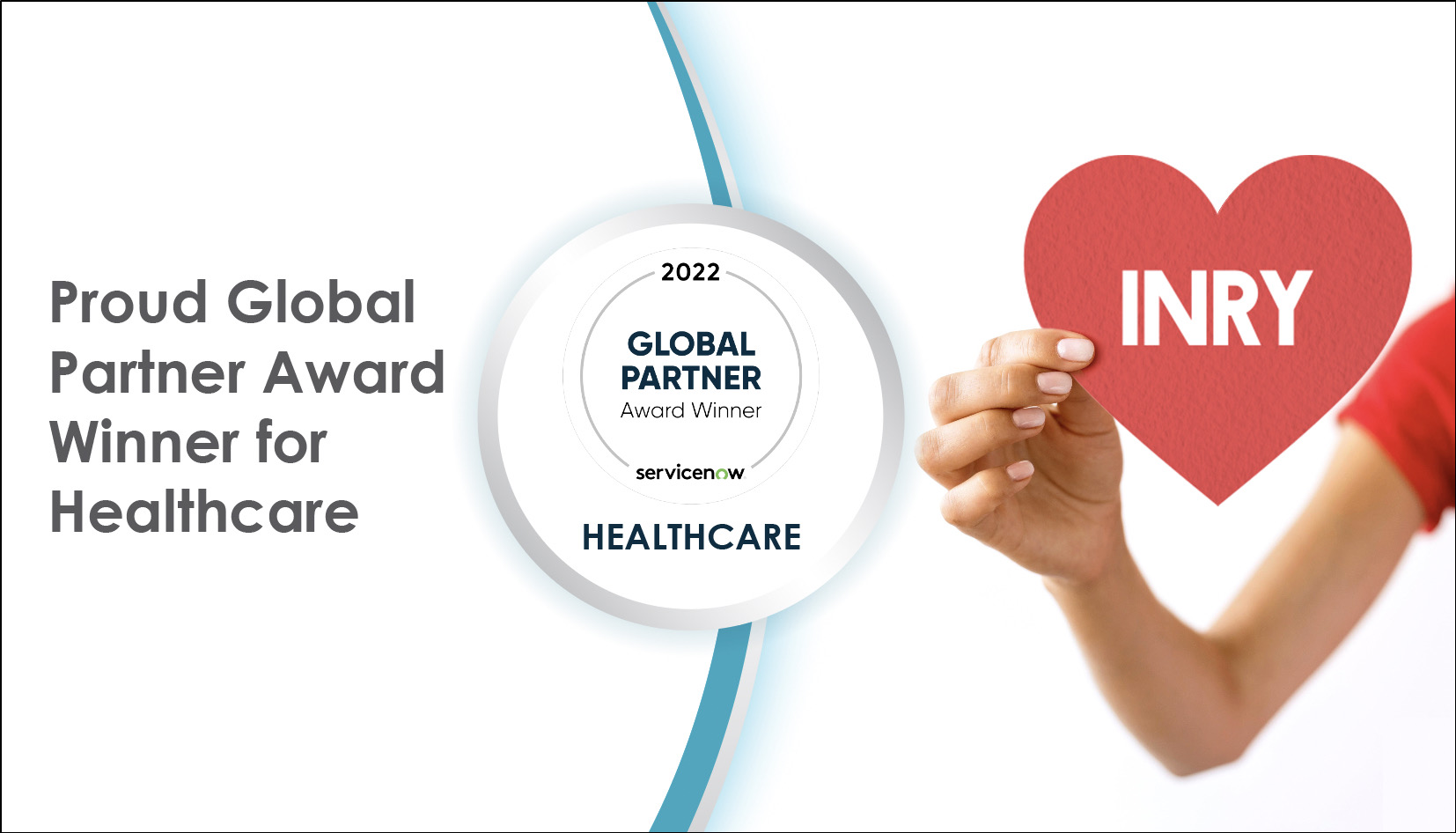INRY is honored to be named ServiceNow Healthcare...