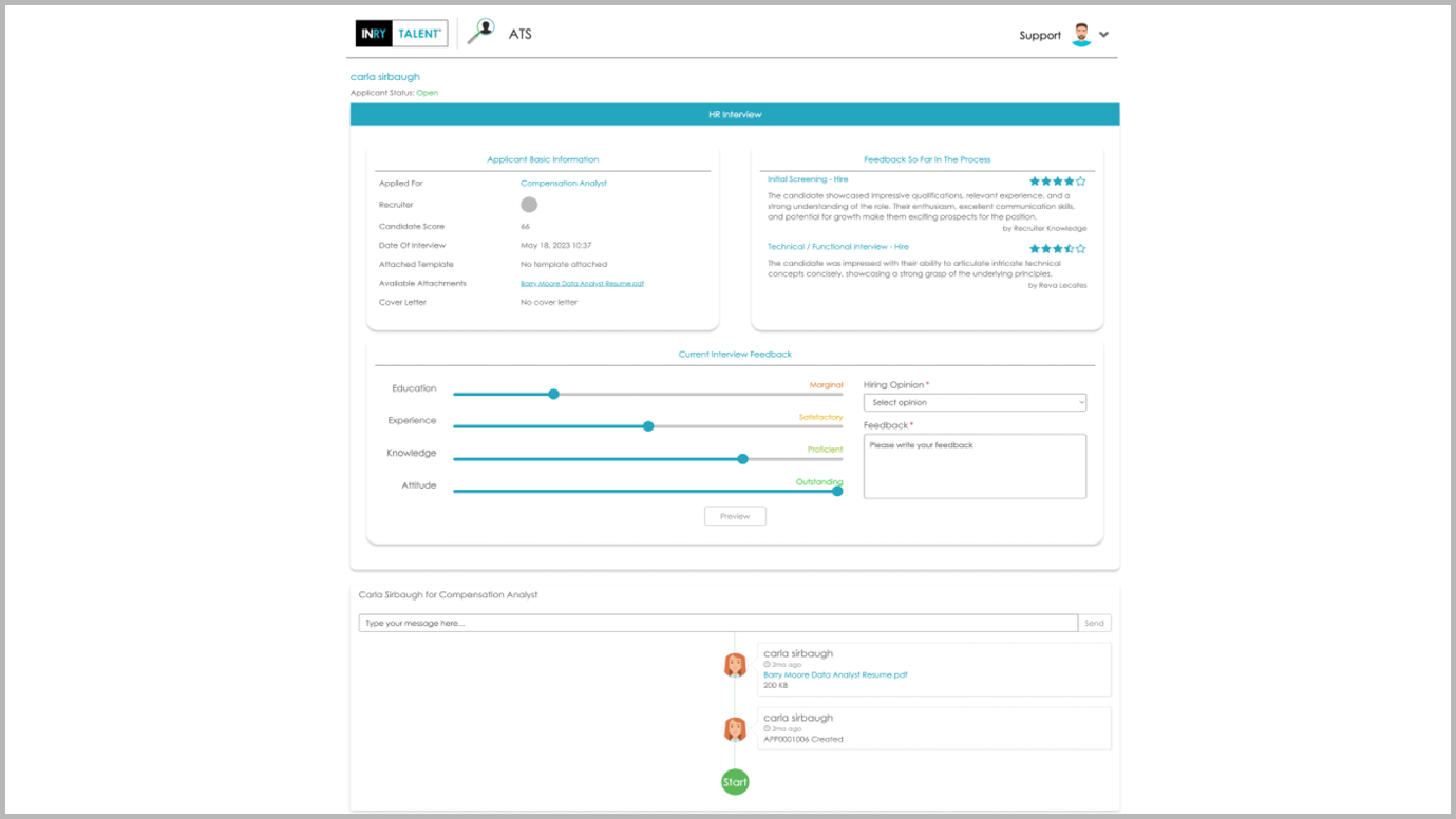 Streamline hiring for recruiters