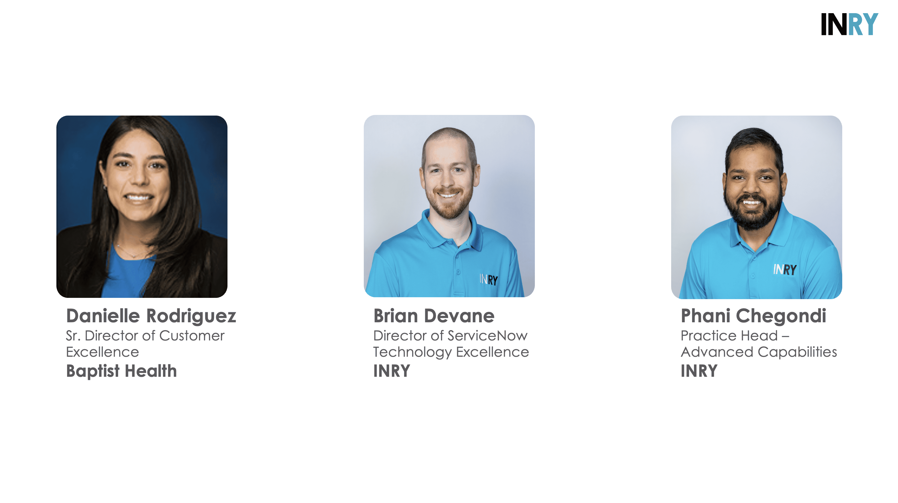 INRY Webinar: Extending the EMR Investment How...